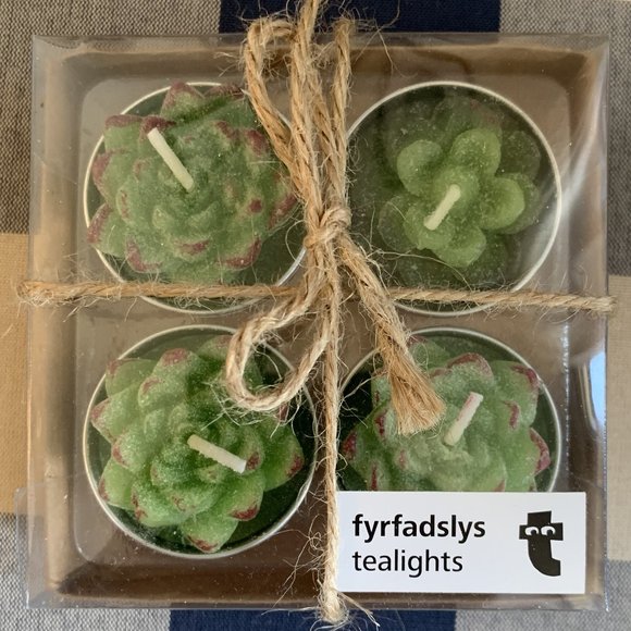 Flying Tiger - Succulent Tea Light Candles - Picture 2 of 8